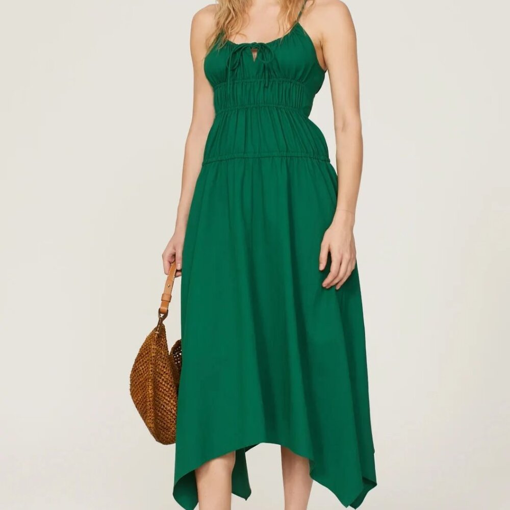 Proenza Schouler White Label Drapey Ruched Dress